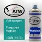 Preview: Volkswagen, Turquoise Metallic, L95B (1973): 400ml Sprühdose, von ATW Autoteile West.